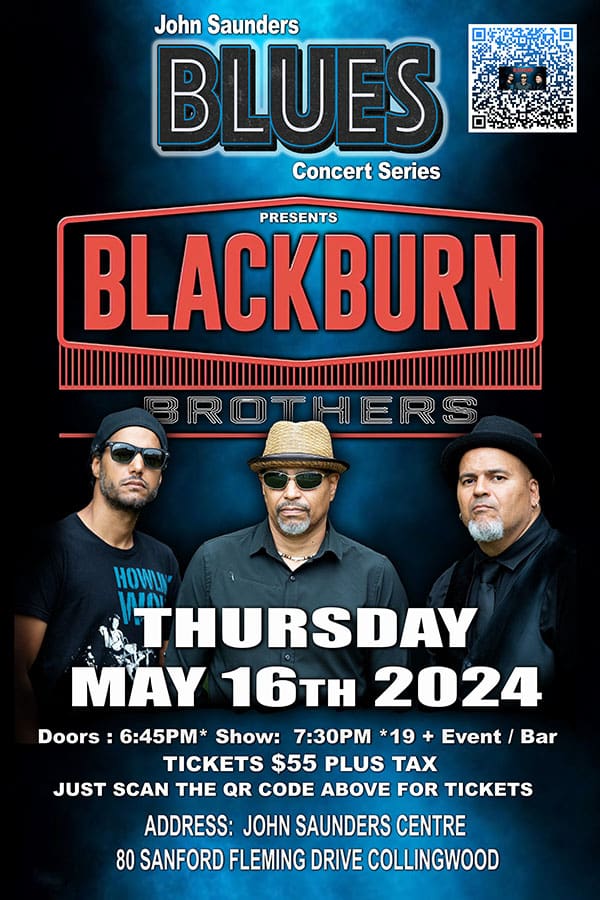 The BLACKBURN BROTHERS | May 16th | John Saunders CENTER