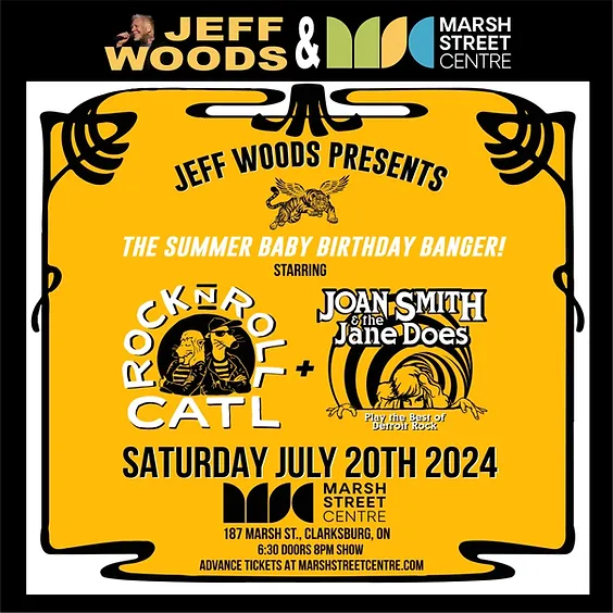 Jeff Woods Summer Bday Banger | Saturday July 20th