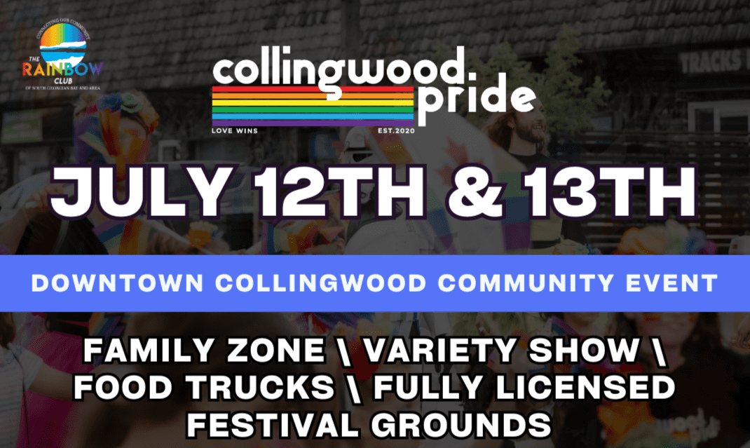 Love Wins with the Collingwood Pride Festival 2024