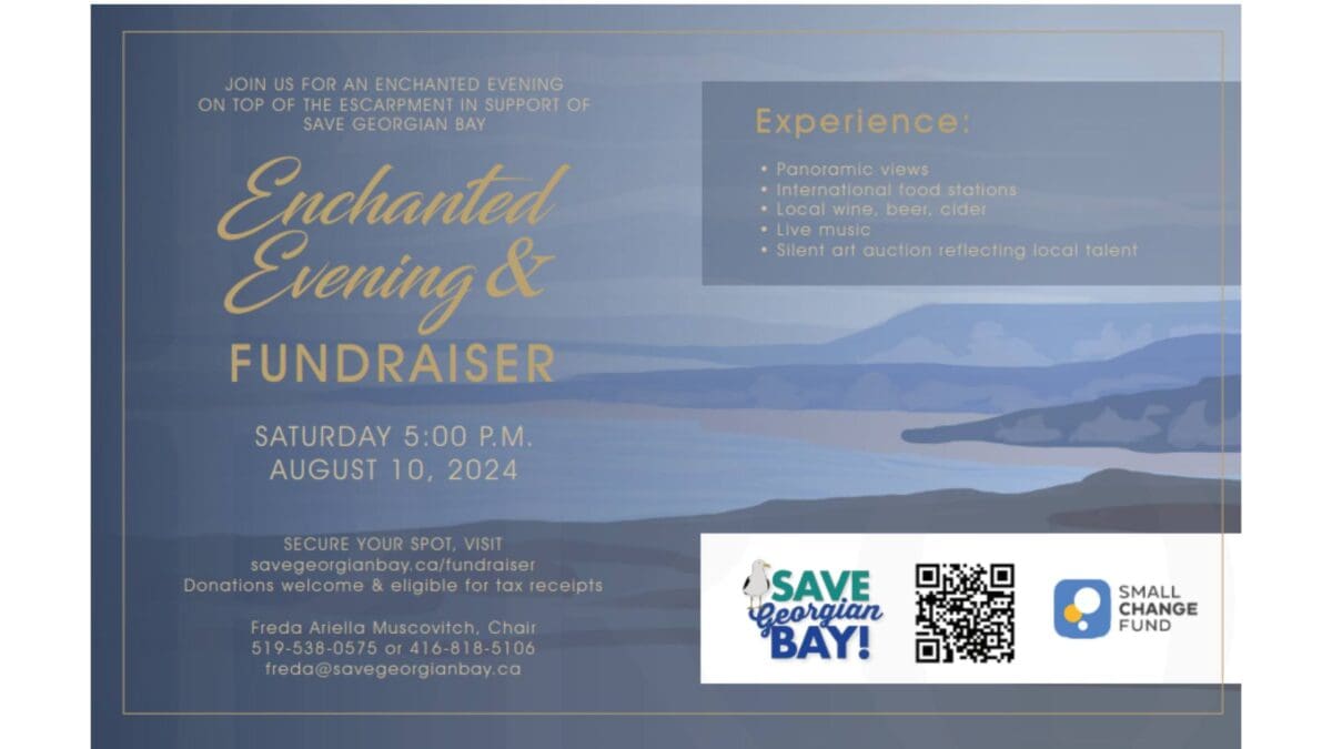 Enchanted Evening and Fundraiser | Save Georgian Bay