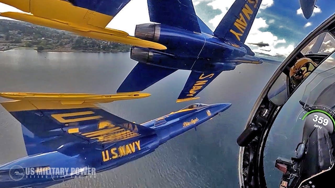This Blue Angels Cockpit Video is Terrifying and Amazing