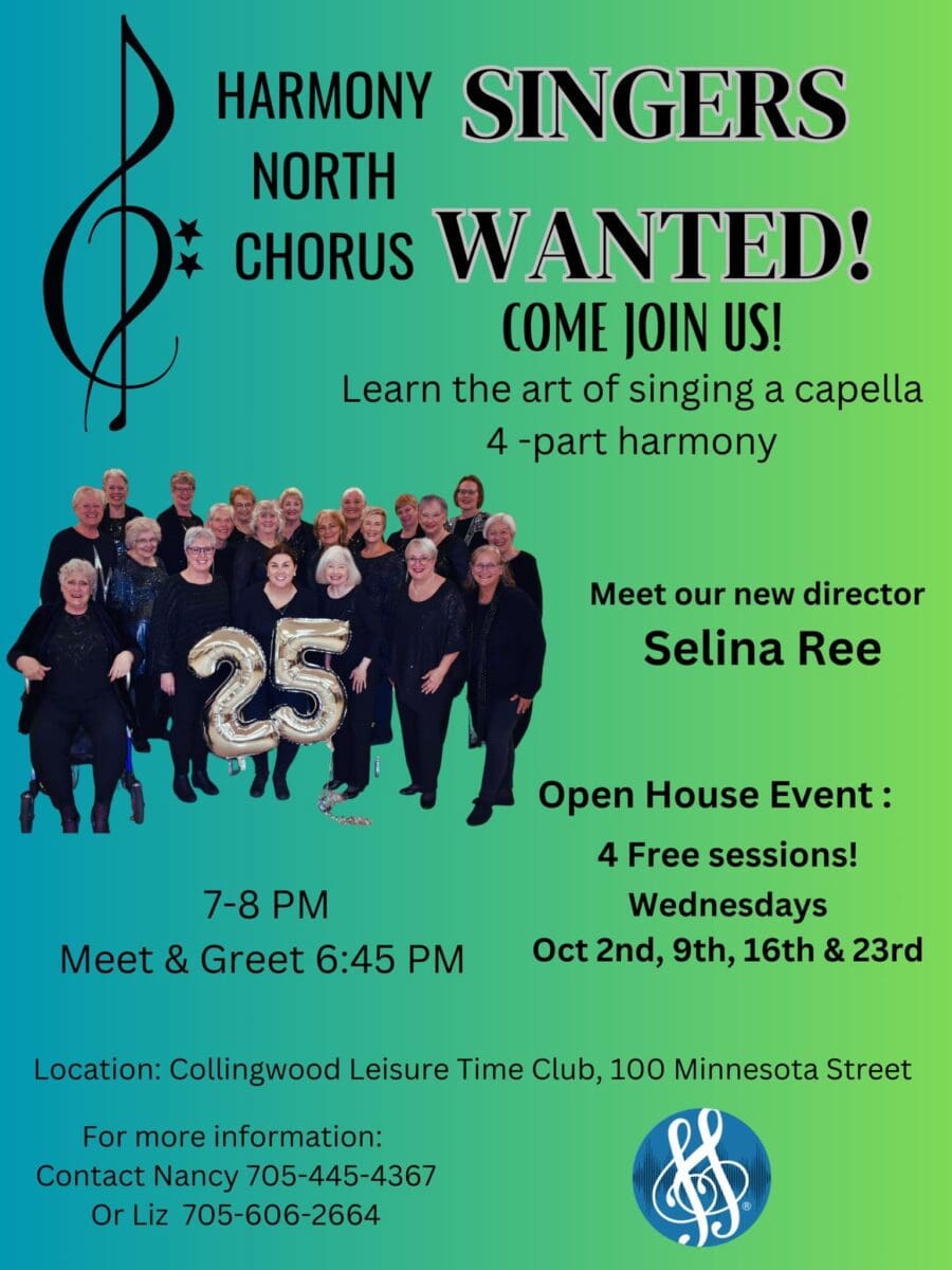 Harmony North Chorus | Singers Wanted