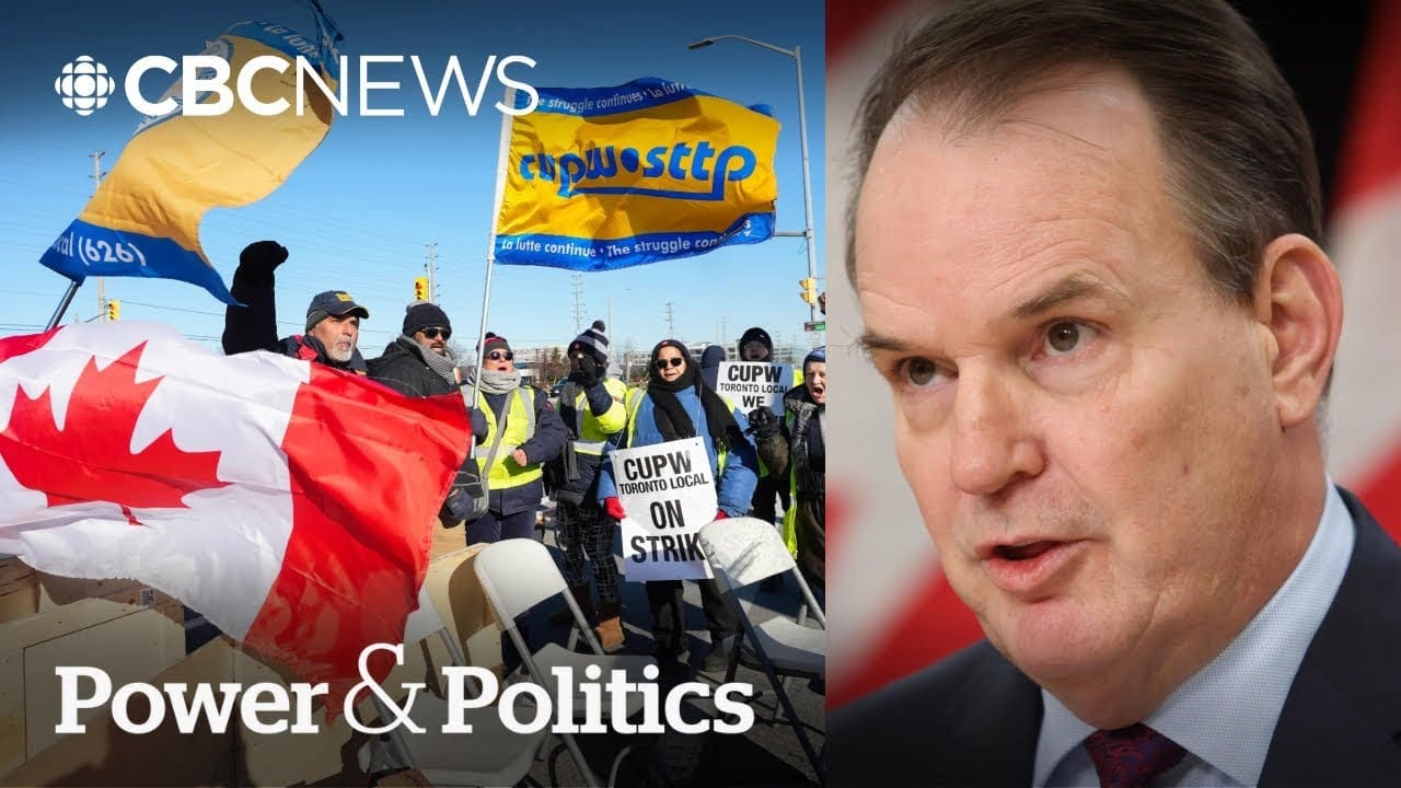 Canada Post union denounces government intervention in negotiations | Power & Politics