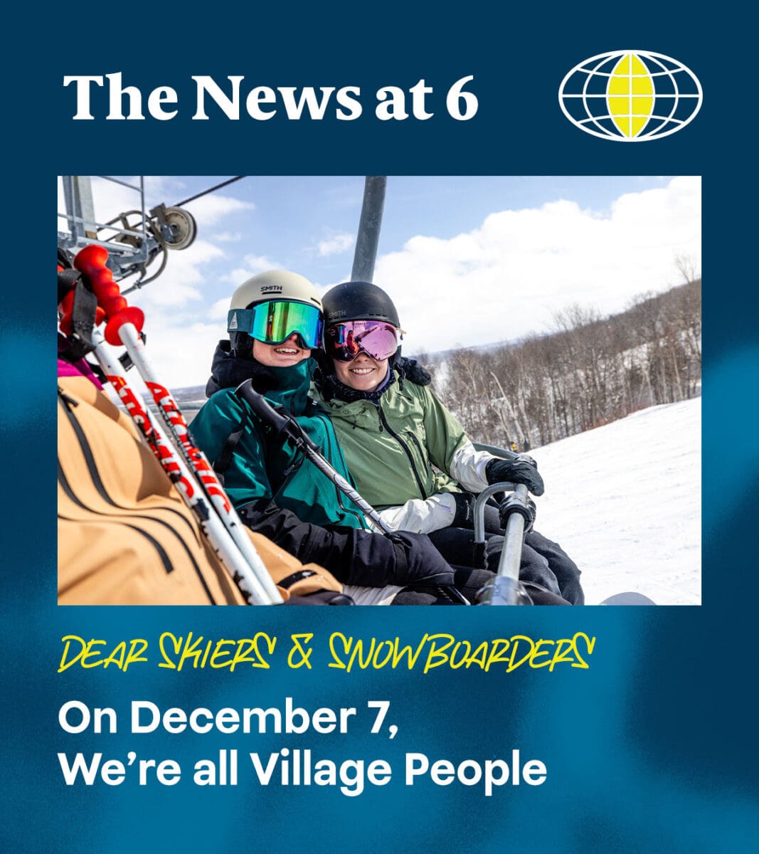THIS JUST IN: Blue Mountain Ski Season – OPENING DAY this Saturday, Dec 7th!!!