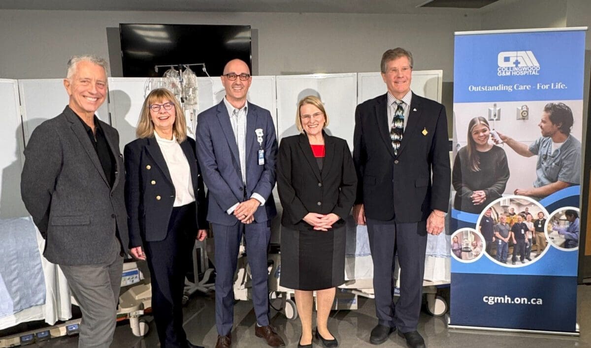 Province Announces Funding for a New Collingwood Hospital
