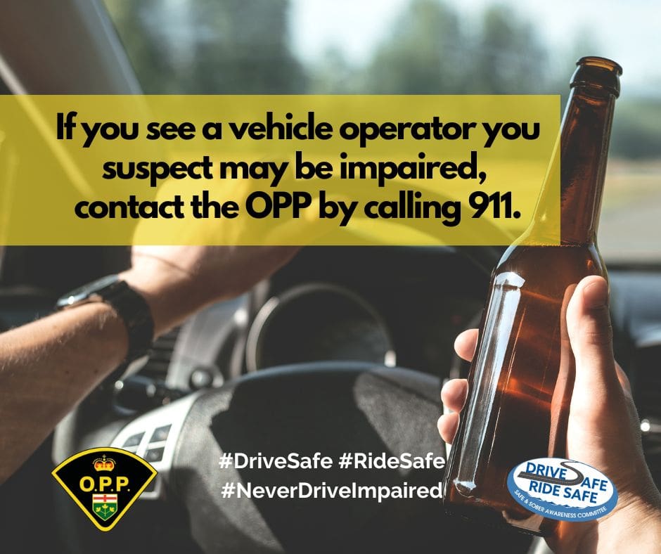 SINGLE VEHICLE COLLISION LEADS TO IMPAIRED DRIVING CHARGES