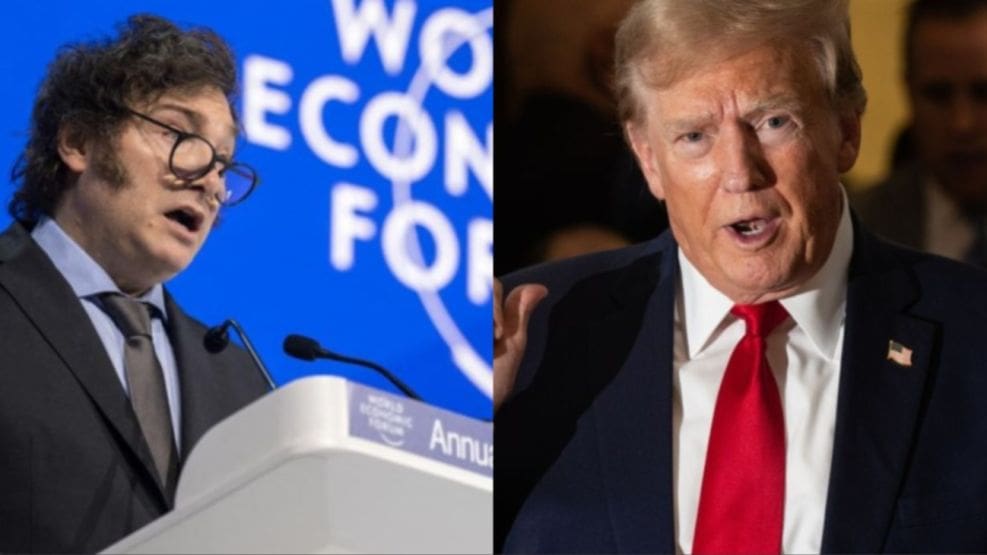 Milei & Trump Leave World Economic Forum Speechless | Davos 2025