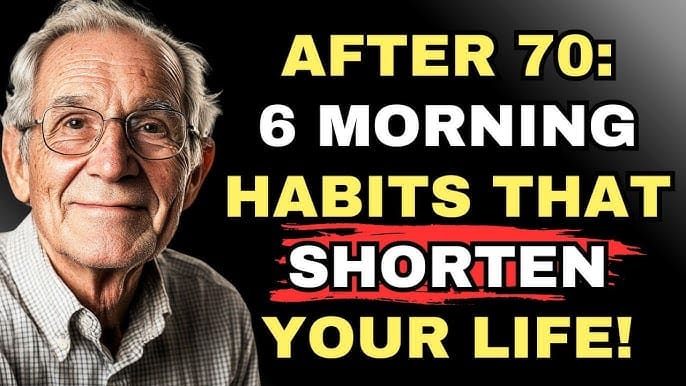 Rosa Sparks shares 6 Morning Habits That Are Secretly Shortening Your Life – And How to Stop Them Now!