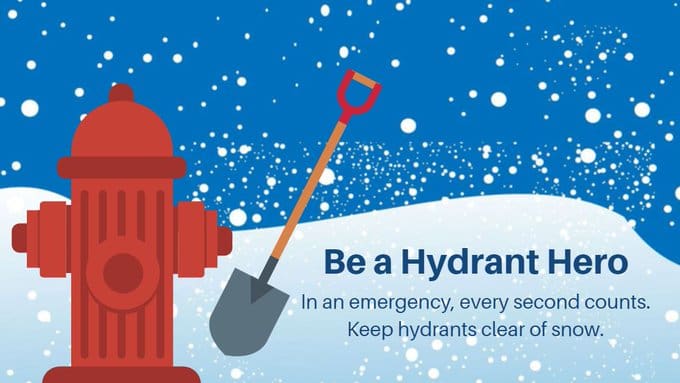 Keeping Fire Hydrants Clear of Snow