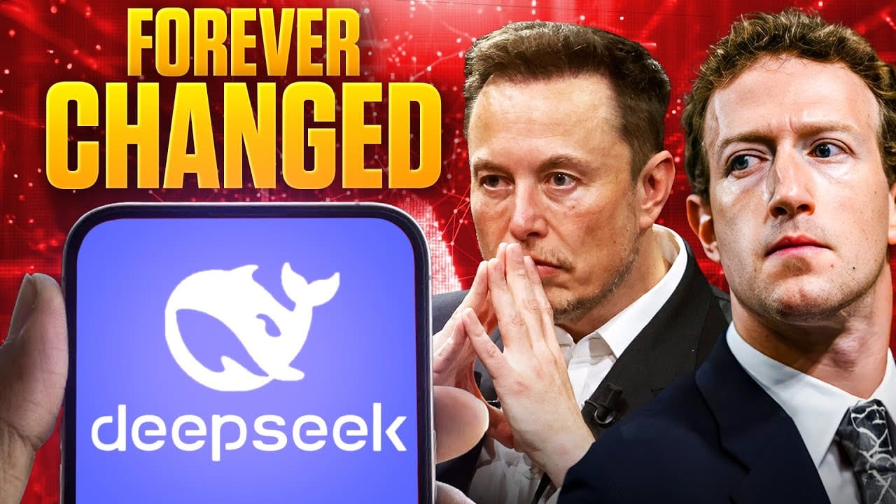 China’s DeepSeek triggers global tech sell-off | American CEOs in Shock!