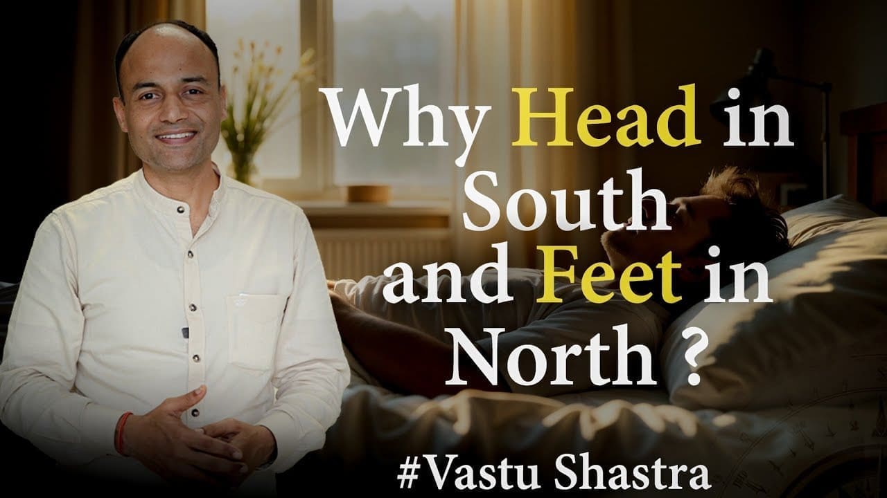Why to SLEEP with HEAD in SOUTH ? Nitin Sir’s valuable insights