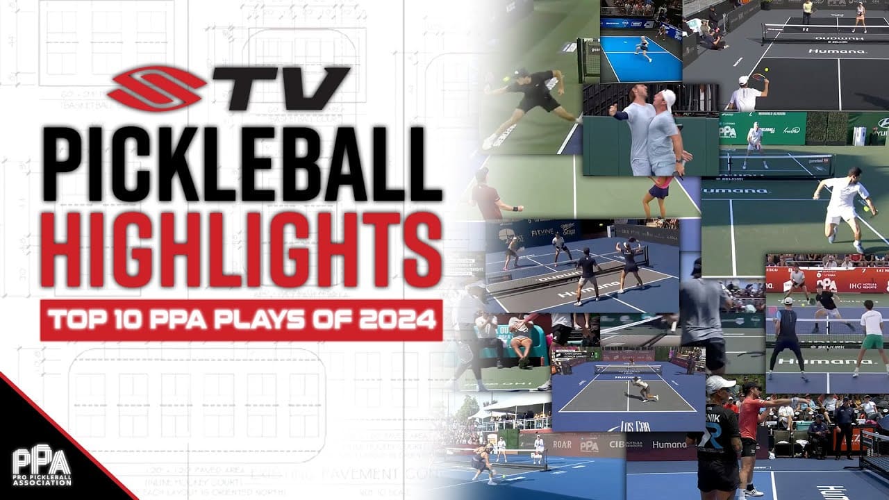 🎥 Top 10 Selkirk Pickleball Plays of 2024 🏓 ✨
