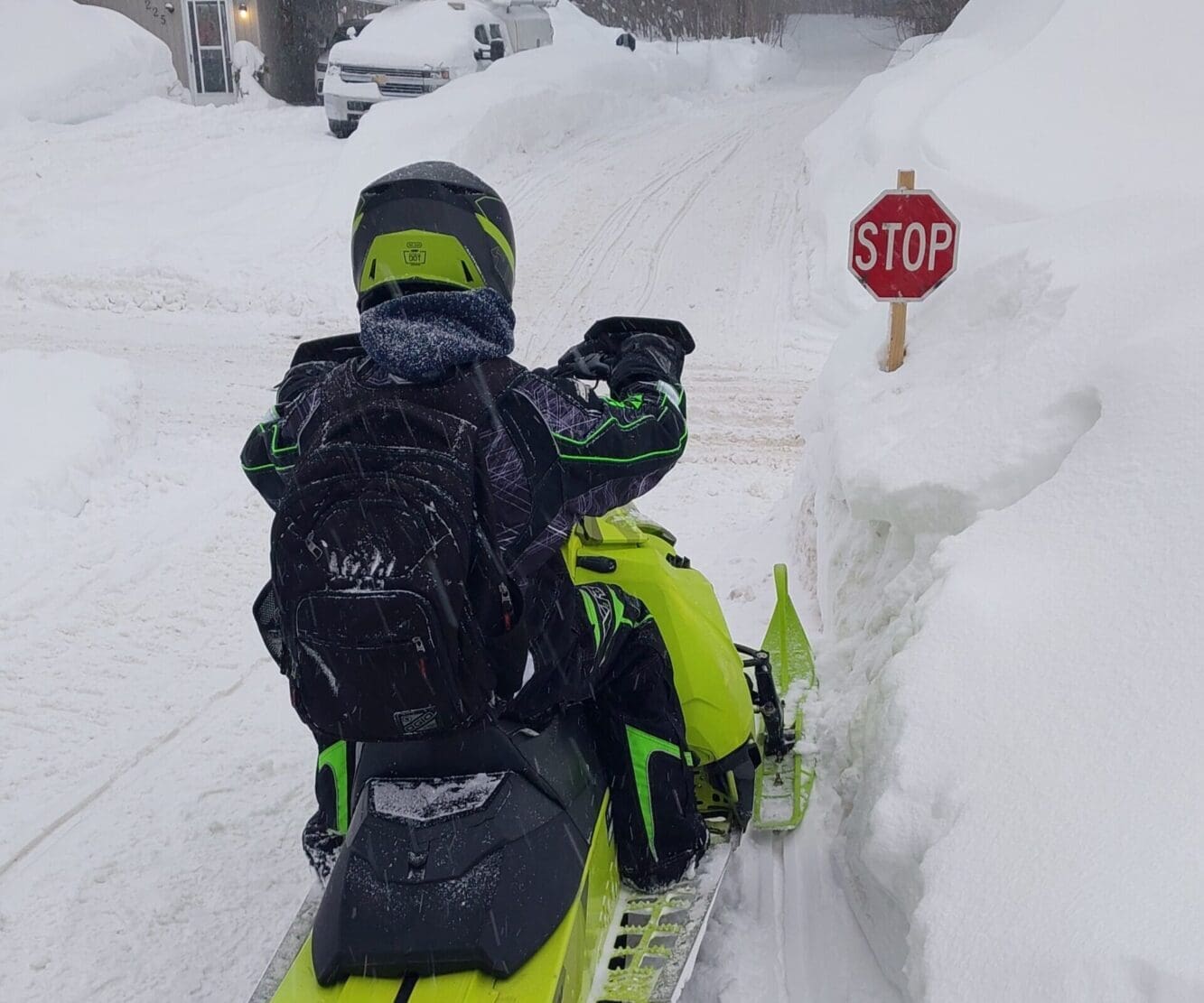 This Weeks OPP Snowmobile Patrol Went From Winterama To Winter Blizzard