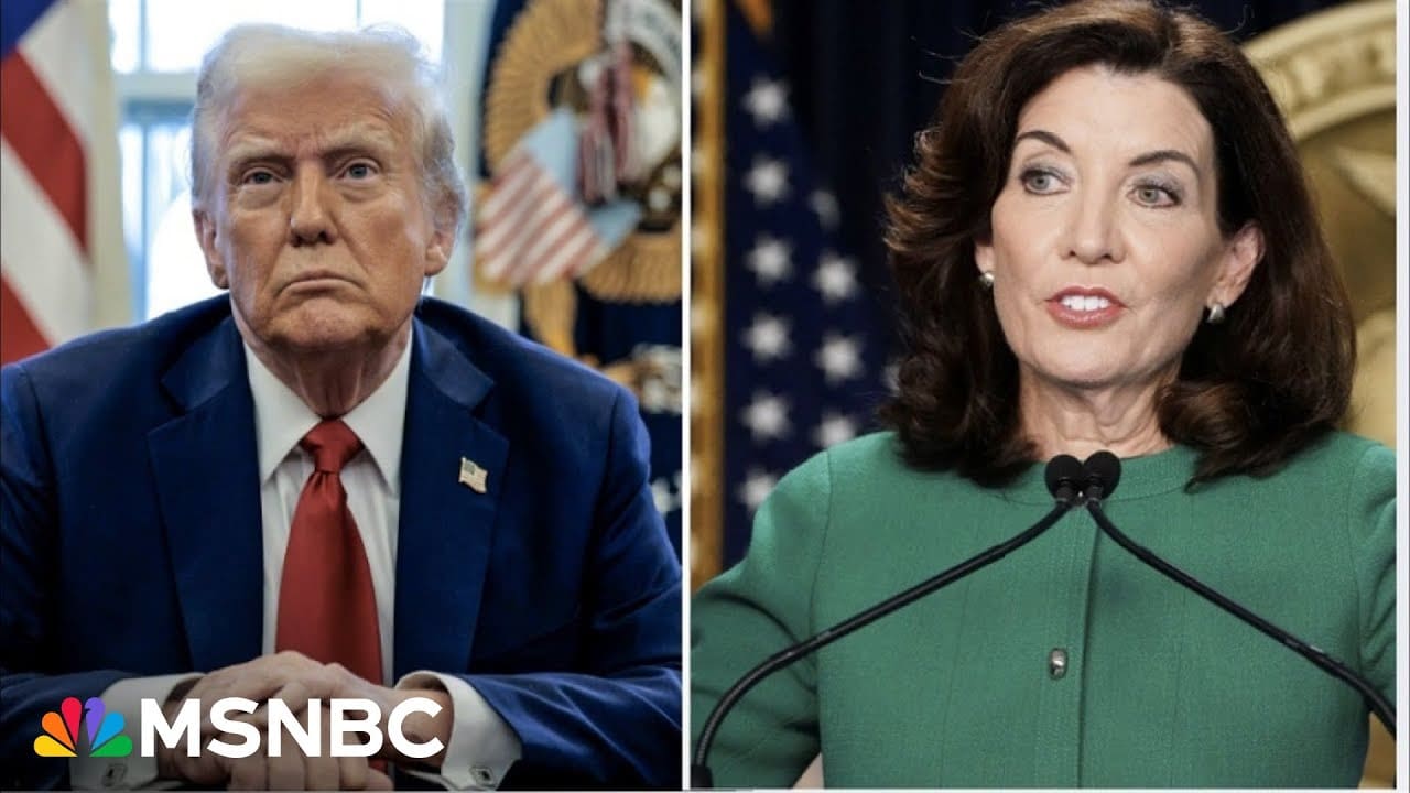 Gov. Hochul talks ‘ripple effect’ of Trump’s tariffs on New York-Canada trade, American consumers