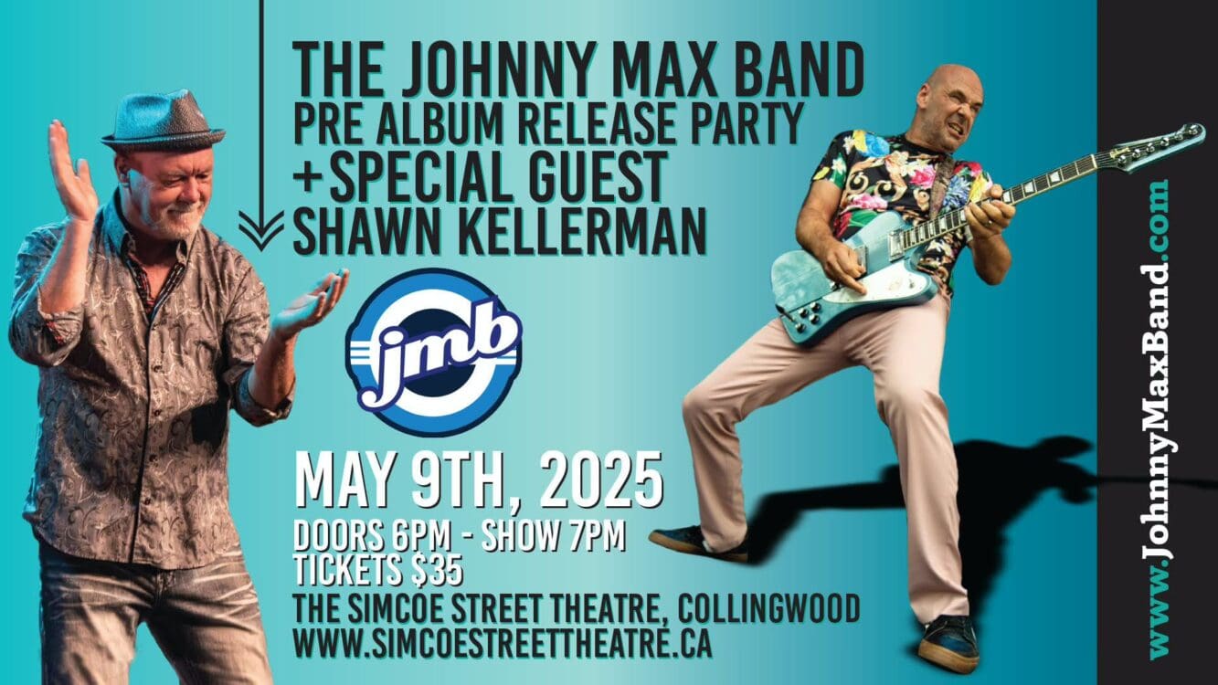 The Johnny Max Band w special guest SHAWN KELLERMAN
