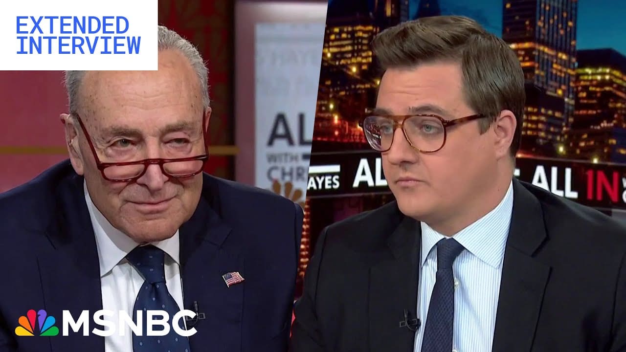 FULL INTERVIEW: Chuck Schumer joins Chris Hayes