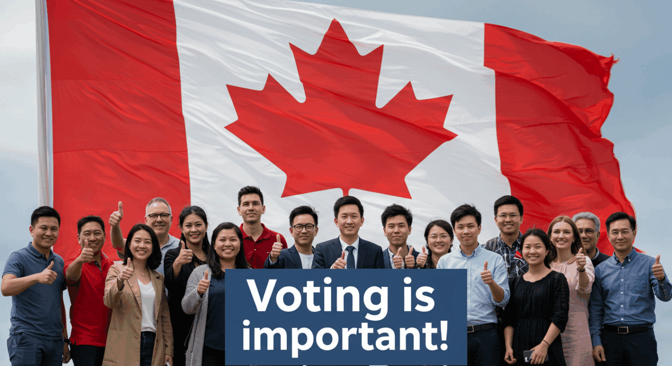 Vote to keep Canada strong and free!