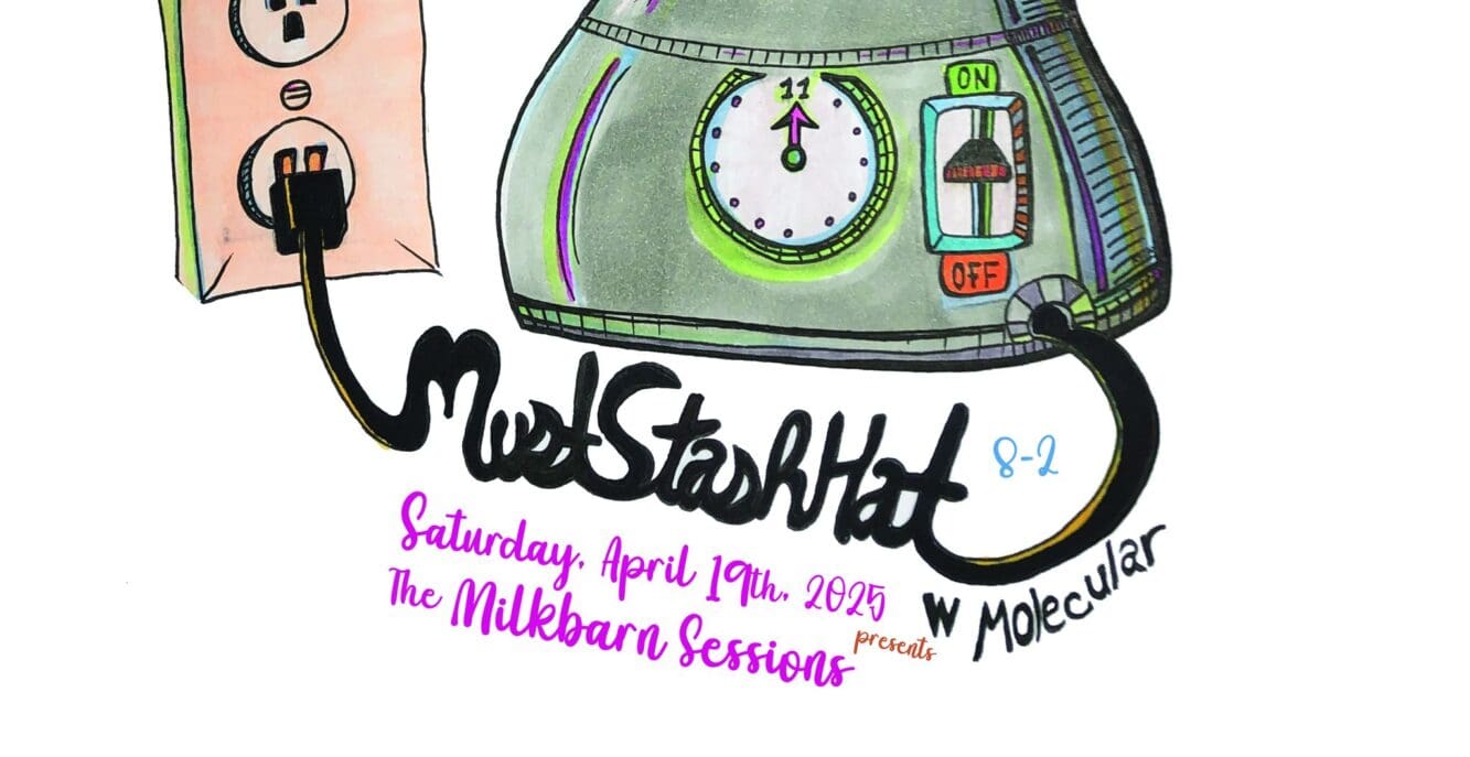 Milkbarn Sessions – Saturday April 19th | MUST STASH HAT w Molecular Band & Jimi Hawk