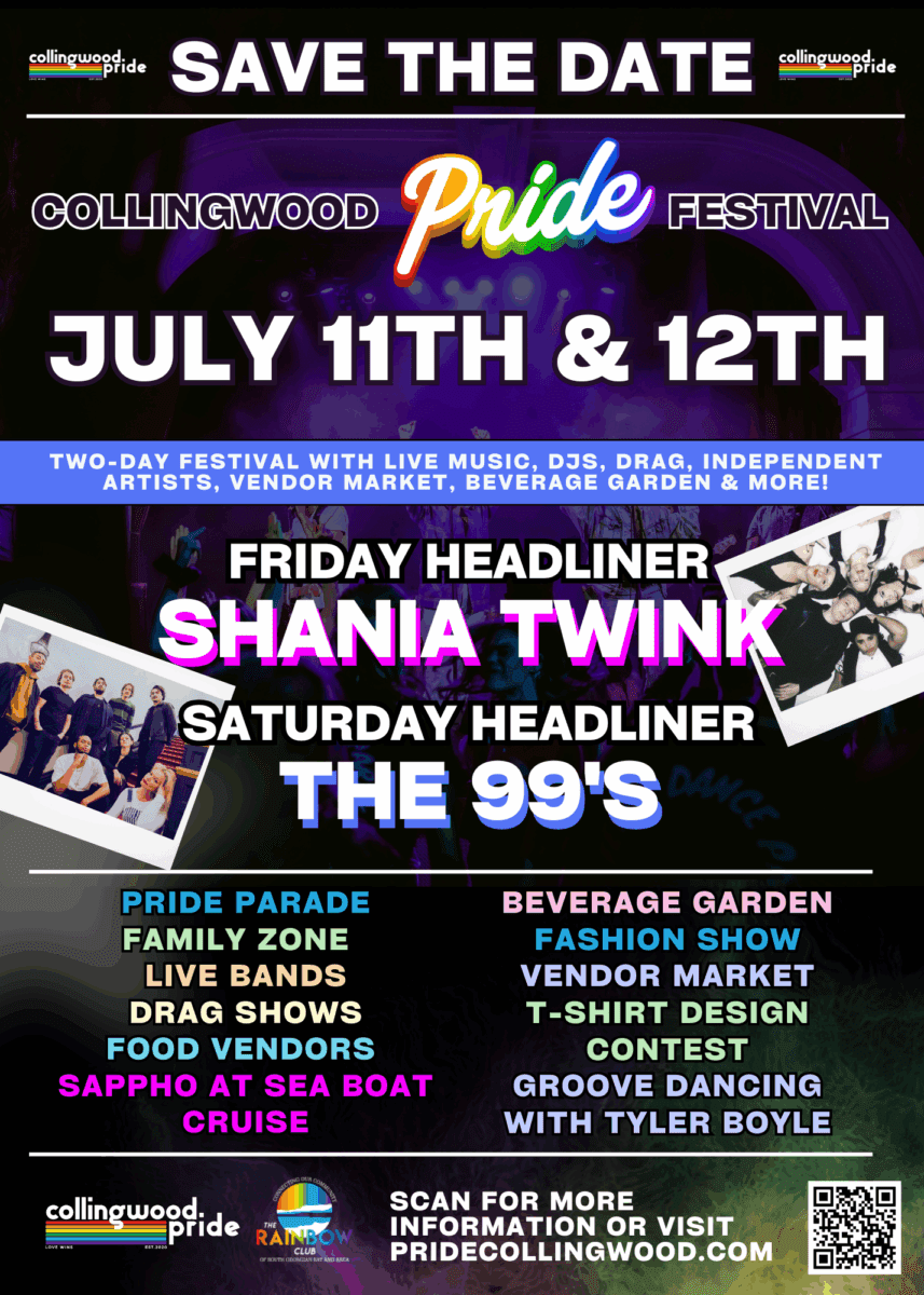 Save the Date! Pride Collingwood 2025