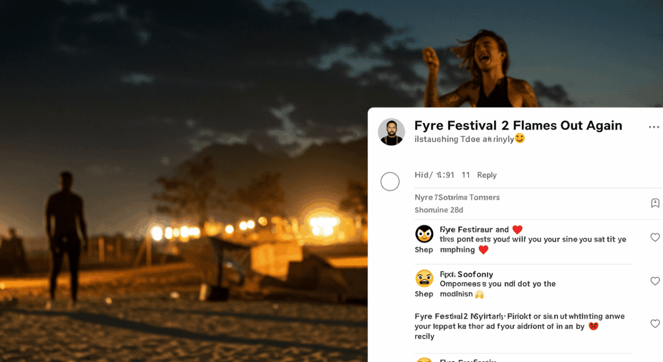 Fyre Festival 2 Flames Out Again:  Postponement Sparks Outrage and Skepticism