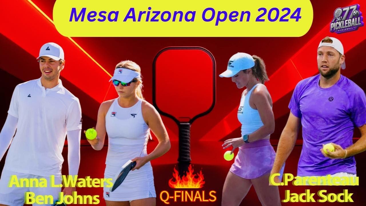 Waters-Johns vs Parenteau-Sock: Mixed Doubles QF Mesa Arizona Cup 2024