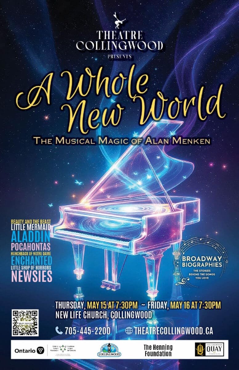 A WHOLE NEW WORLD OF MUSIC IS COMING TO COLLINGWOOD!