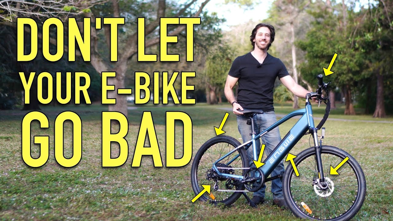 How to do common ELECTRIC bike maintenance | EbikeSchool.com