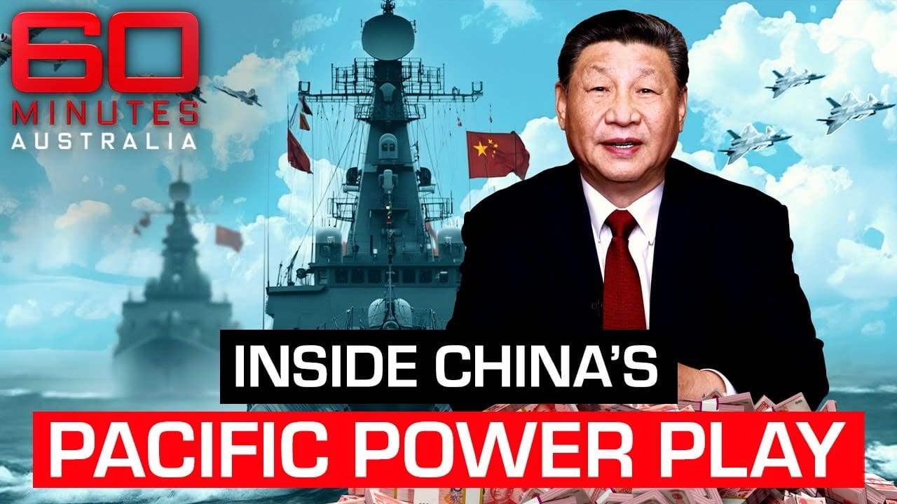 Preparing for war? The real reason China sent warships to Australia | 60 Minutes Australia