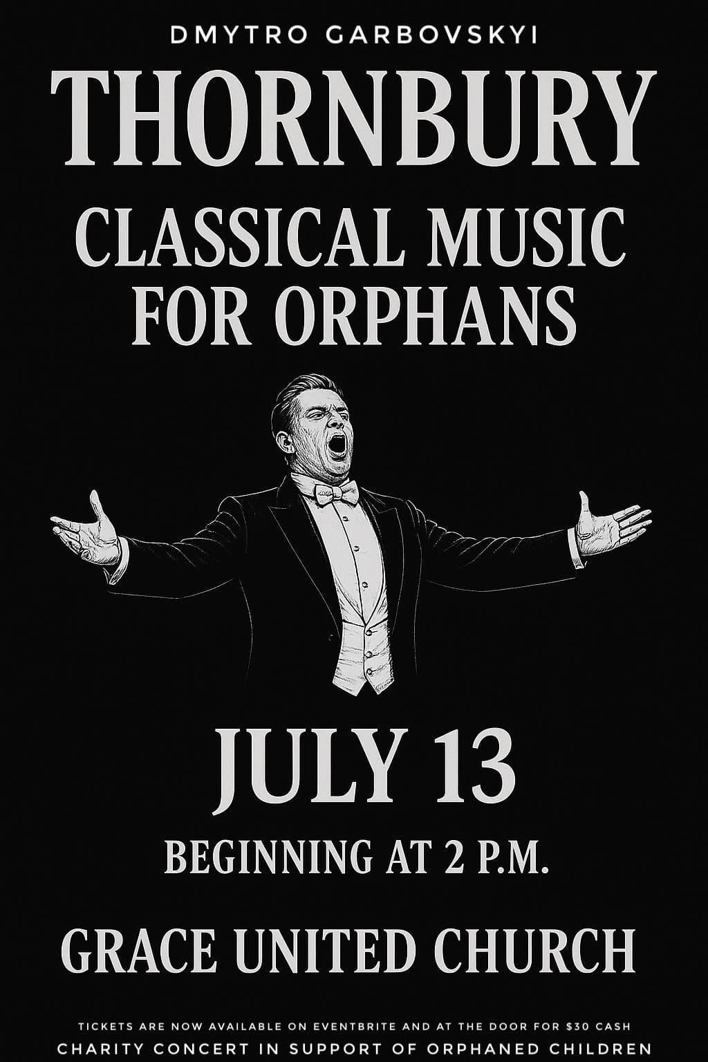 “RADIANT OF CLASSIC” by Dmytro Garbovskyi (Thornbury) – Sun, Jul 13, 2025