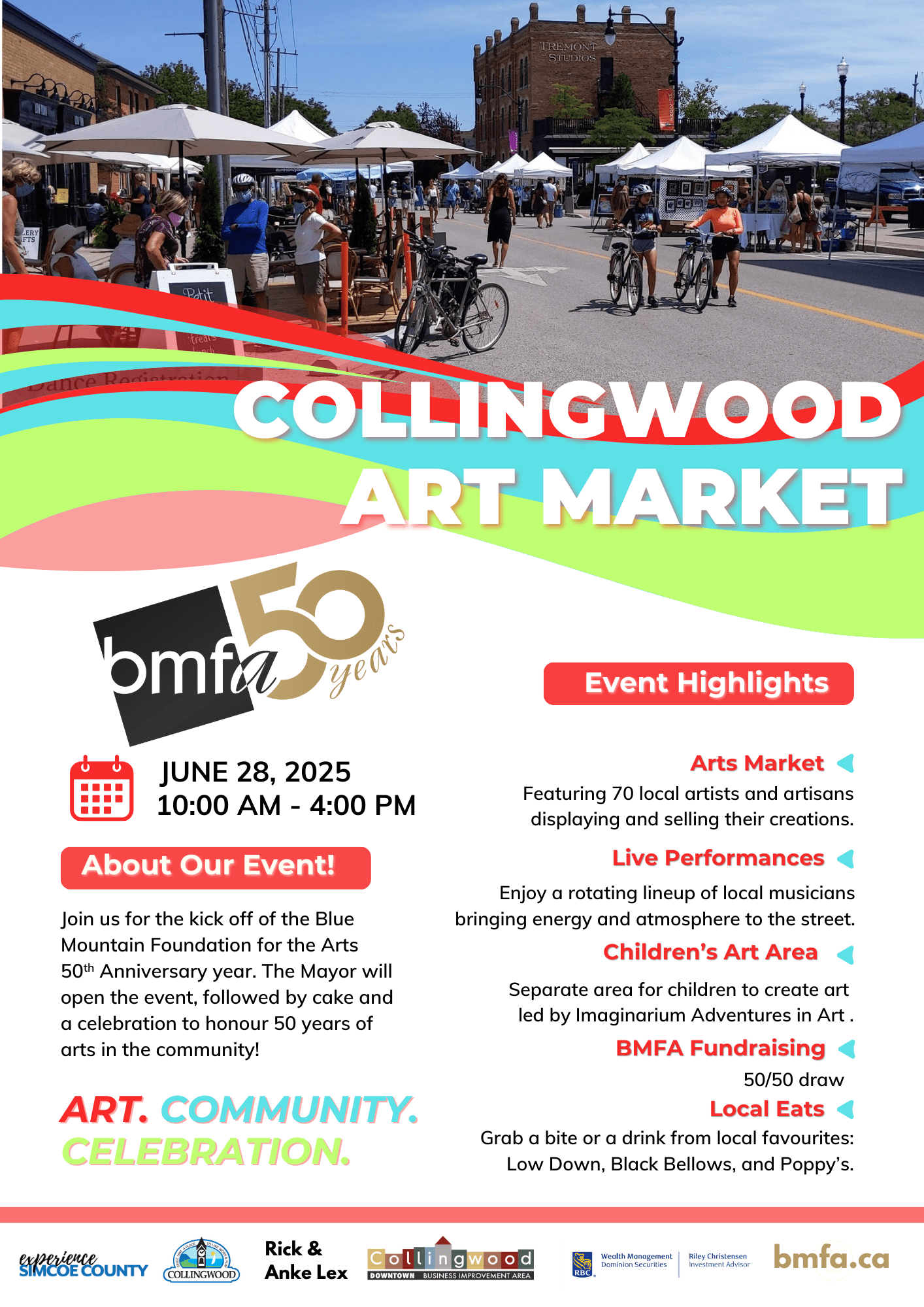 Collingwood Art Market | Established and Emerging Artists | June 28th