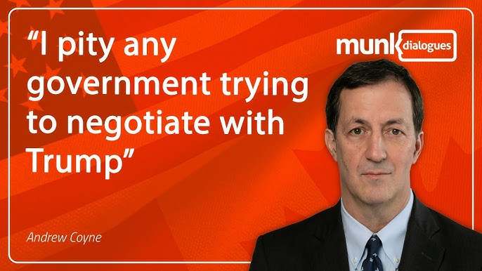 Munk Dialogue with Andrew Coyne: The EU-US trade deal should serve as a warning to Canada