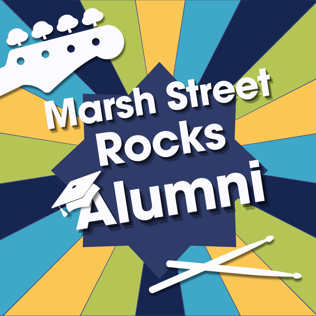 Marsh Street Rocks Alumni Concert on the PatioThis Sunday, 1:30 pm