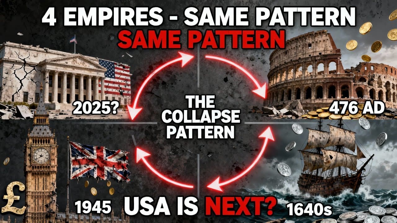 The Empire Collapse Pattern: Rome, Spain, Britain… USA Is Next