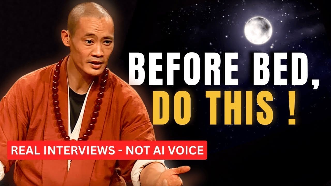 Before Bed & Morning—2 Habits That Will Change Your Life – Shi Heng Yi REAL INTERVIEWS