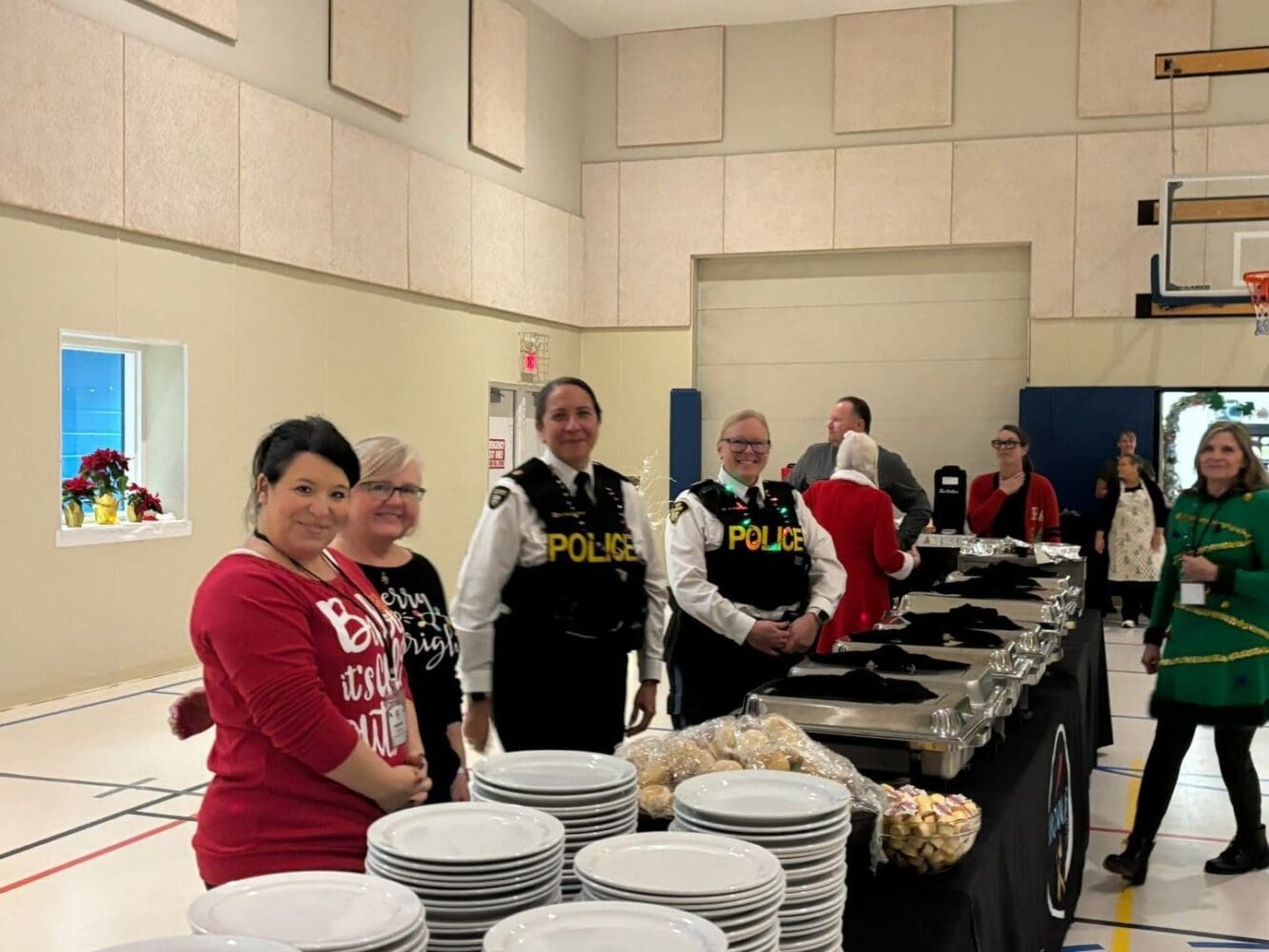 HURONIA WEST OPP CELEBRATES THE HOLIDAYS WITH PARADES AND COMMUNITY DINNER
