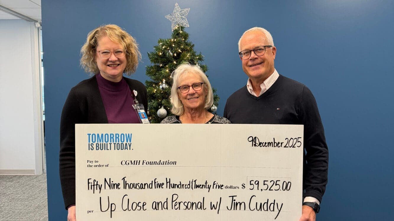 Up Close and Personal with Jim Cuddy Raises $59,525 for Tomorrow’s Hospital 