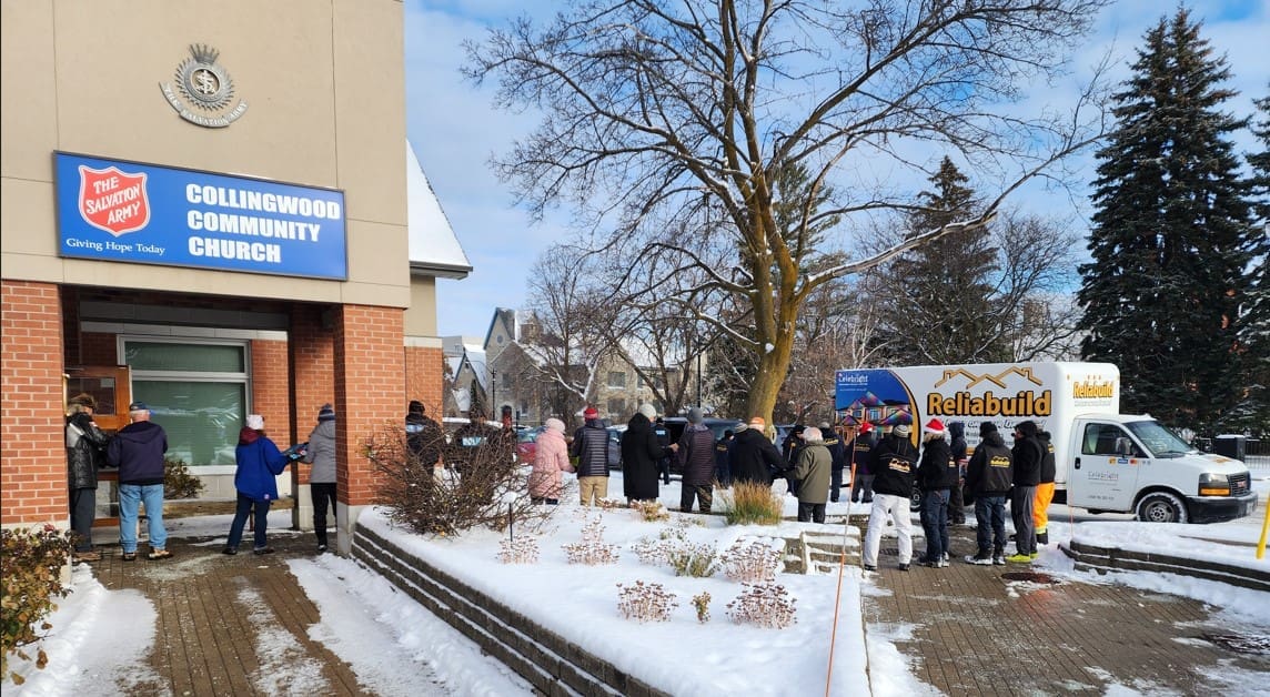 Collingwood OPP Auxiliaries Toy and Food Drive