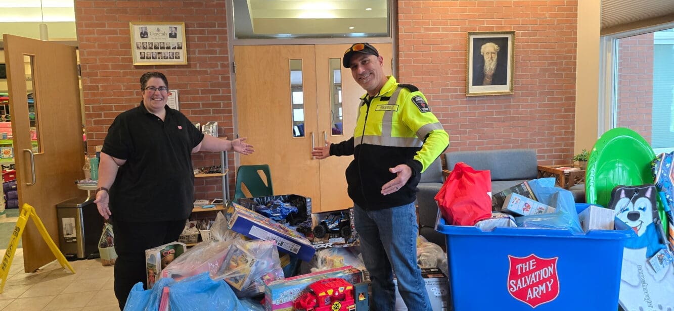 County of Simcoe Paramedic Services Make Spirits Bright with Success of 23rd Annual Food & Toy Drive