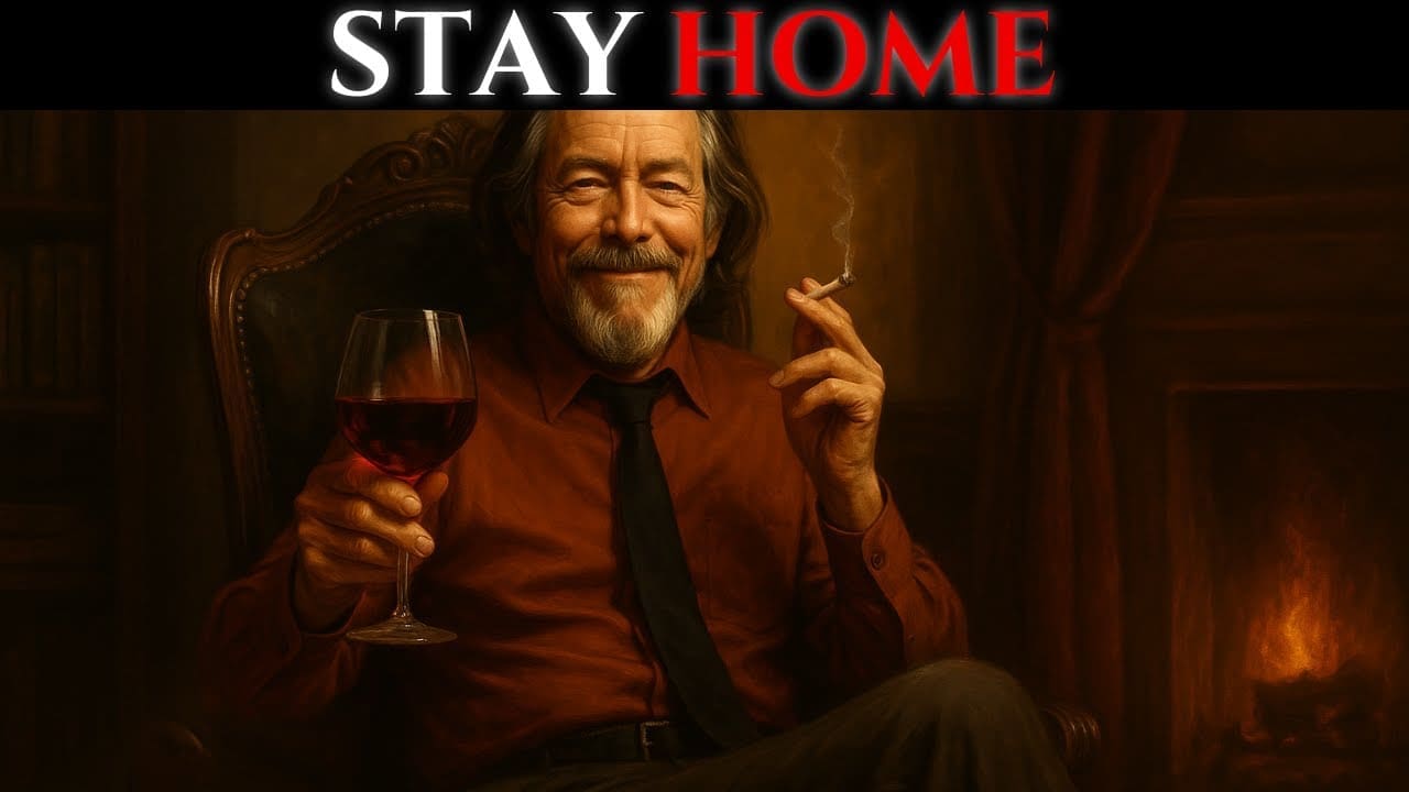 Why Spiritually Awake People Stay Home – Alan Watts