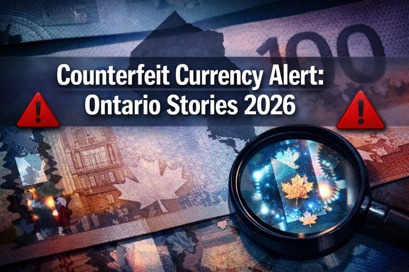 Counterfeit Currency in Ontario: Fake Money Circulation Across Communities in 2026