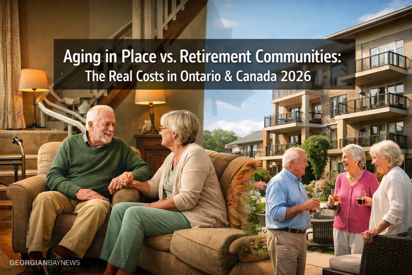 Aging in Place vs. Retirement Communities: The Real Costs in Ontario & Canada 2026