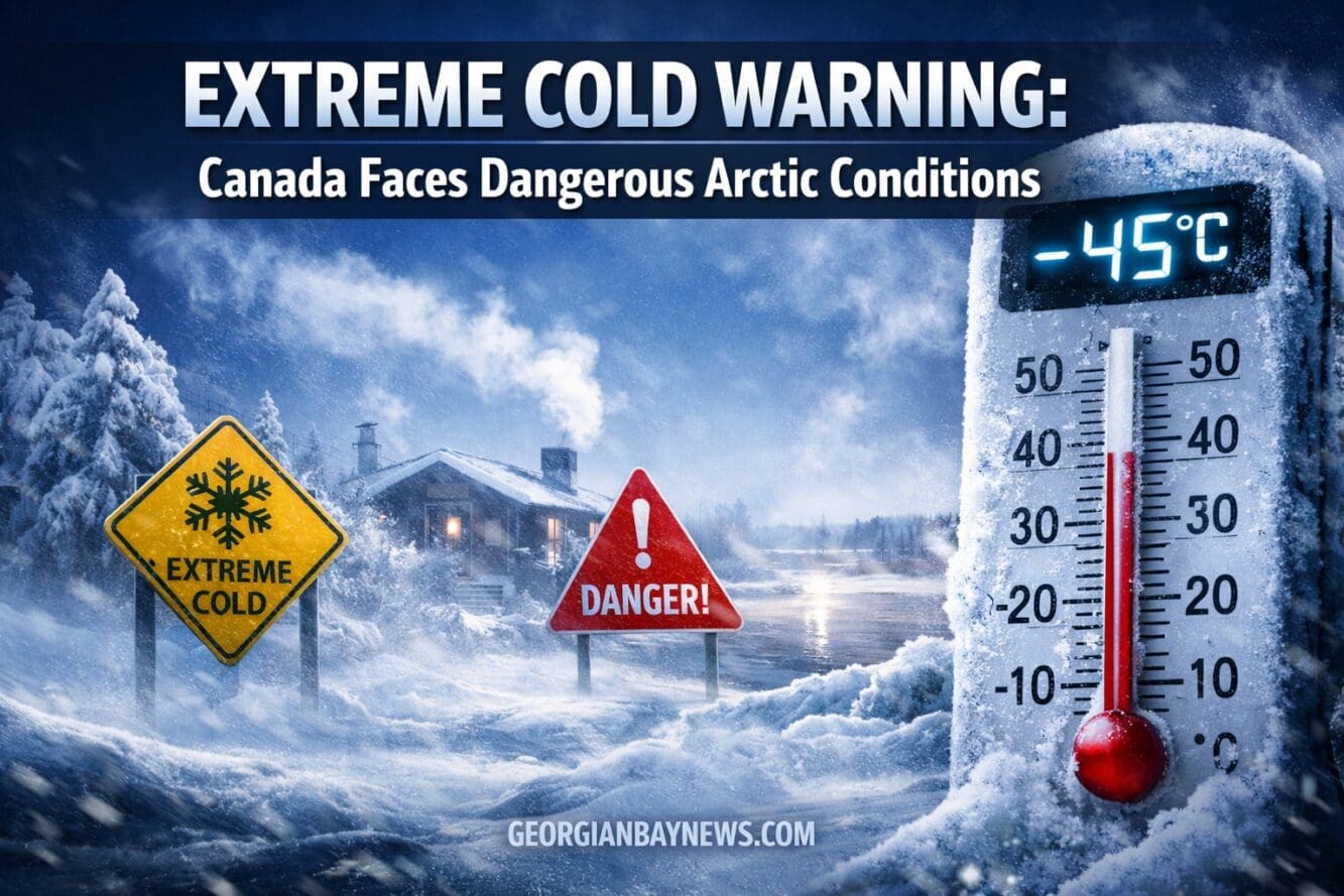 Extreme Cold Warning: Canada Faces Life-Threatening Arctic Conditions as Temperatures Plummet to -45°C