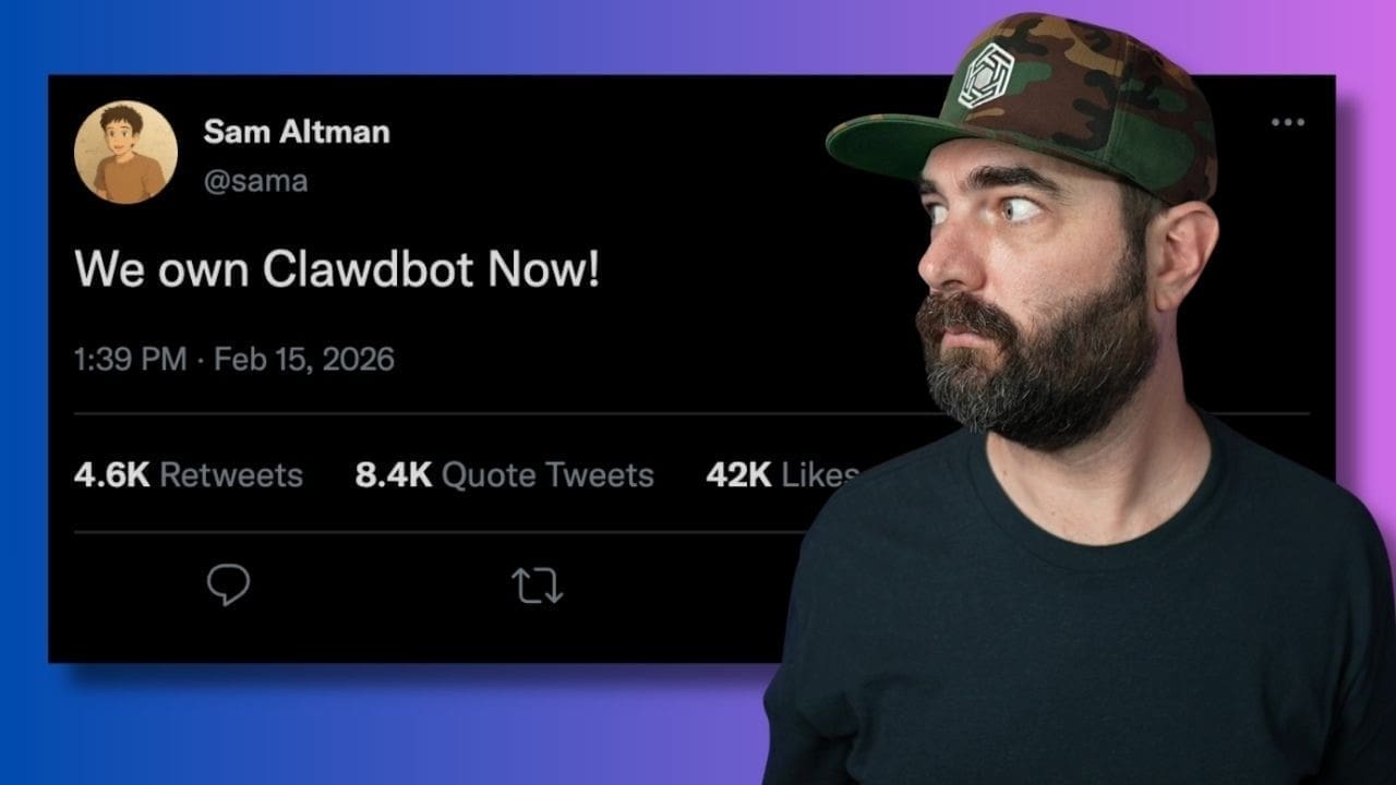 BIG NEWS: The Clawdbot Story Just Took a WILD Turn | Matt Wolfe