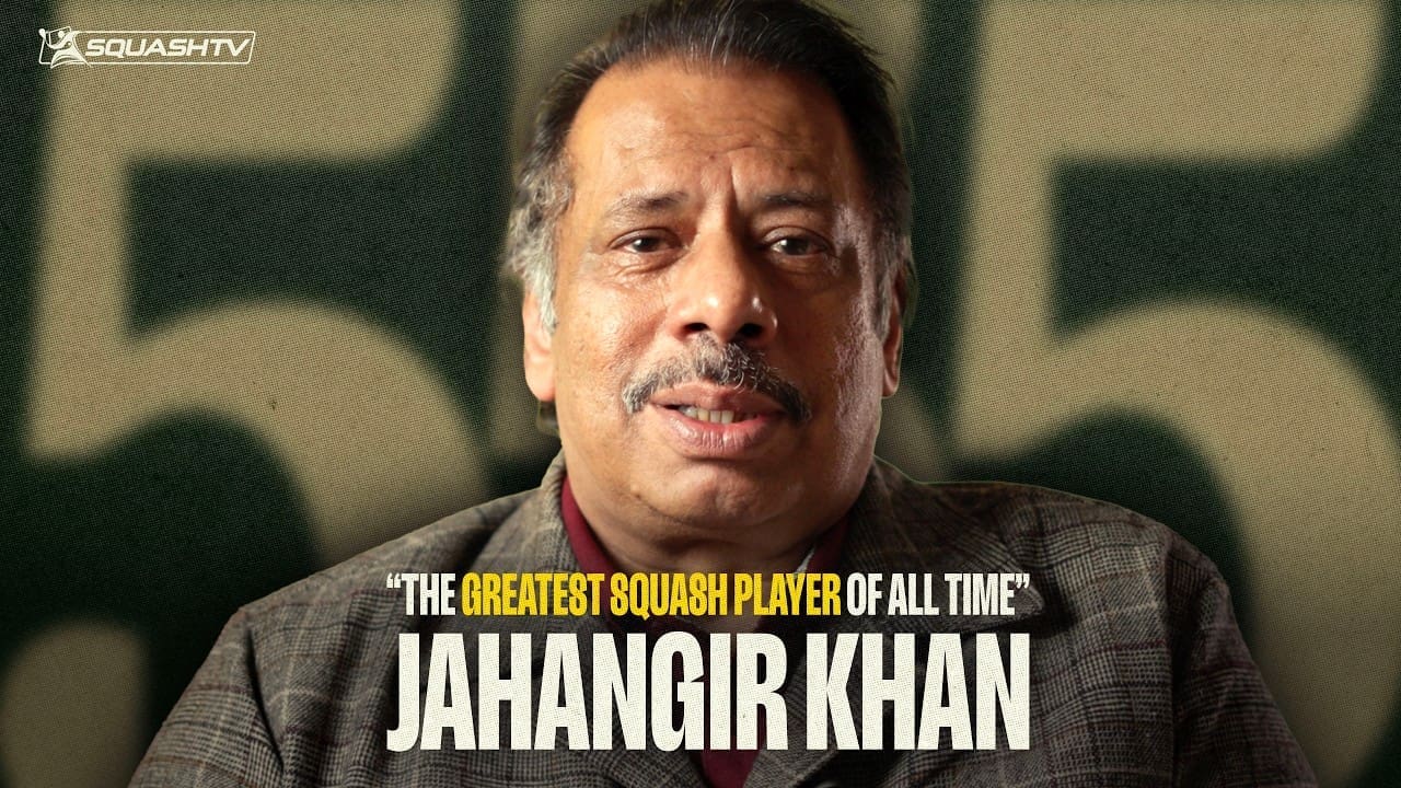 How I went 555 matches Unbeaten | Jahangir Khan – Squash