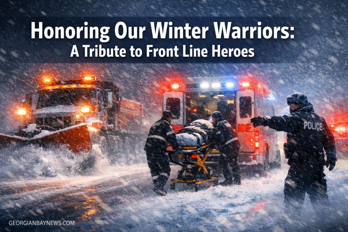A Tribute to Our Front Line Braving Harsh Winter Weather: Honouring the Heroes Who Keep Us Safe