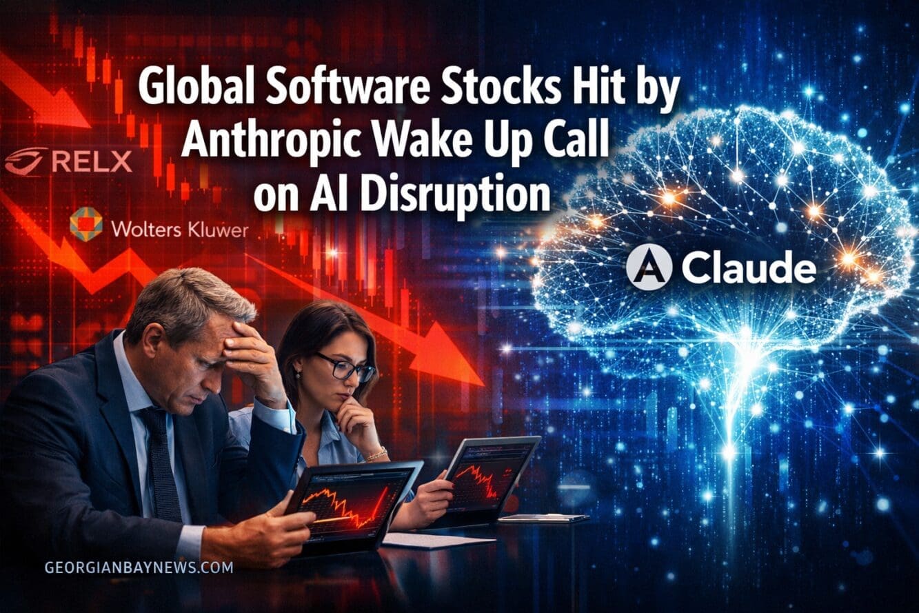 Global Software Stocks Hit by Anthropic Wake Up Call on AI Disruption