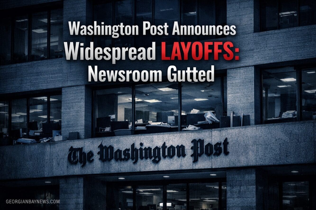 Washington Post announces widespread layoffs, gutting numerous parts of its newsroom