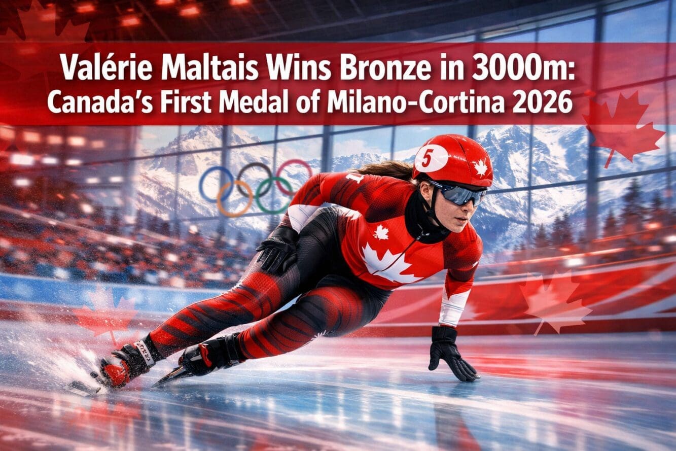 Valérie Maltais Wins Bronze in 3000m: Canada’s First Medal of Milano-Cortina 2026