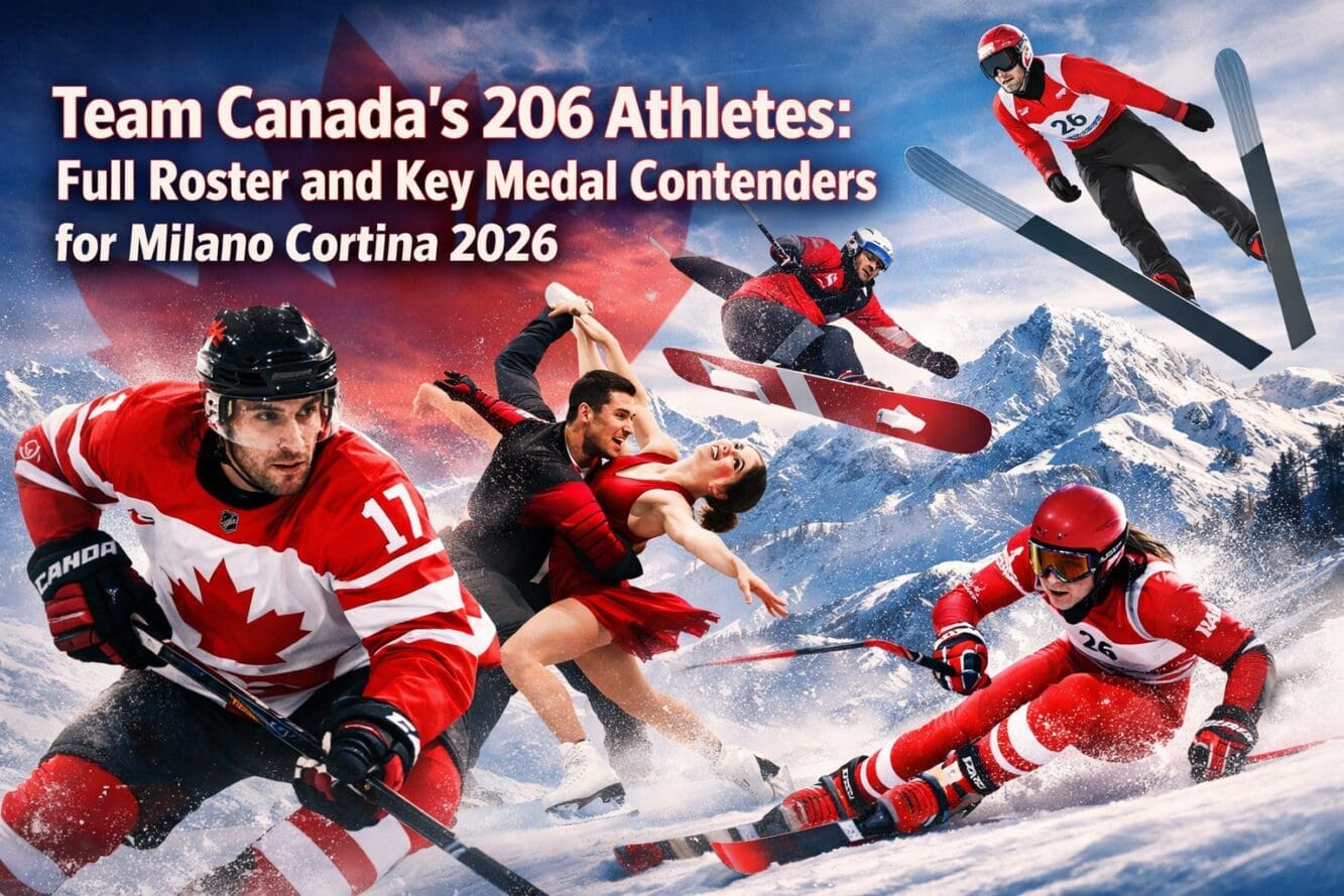 Team Canada’s 206 Athletes: Full Roster and Key Medal Contenders for Milano Cortina