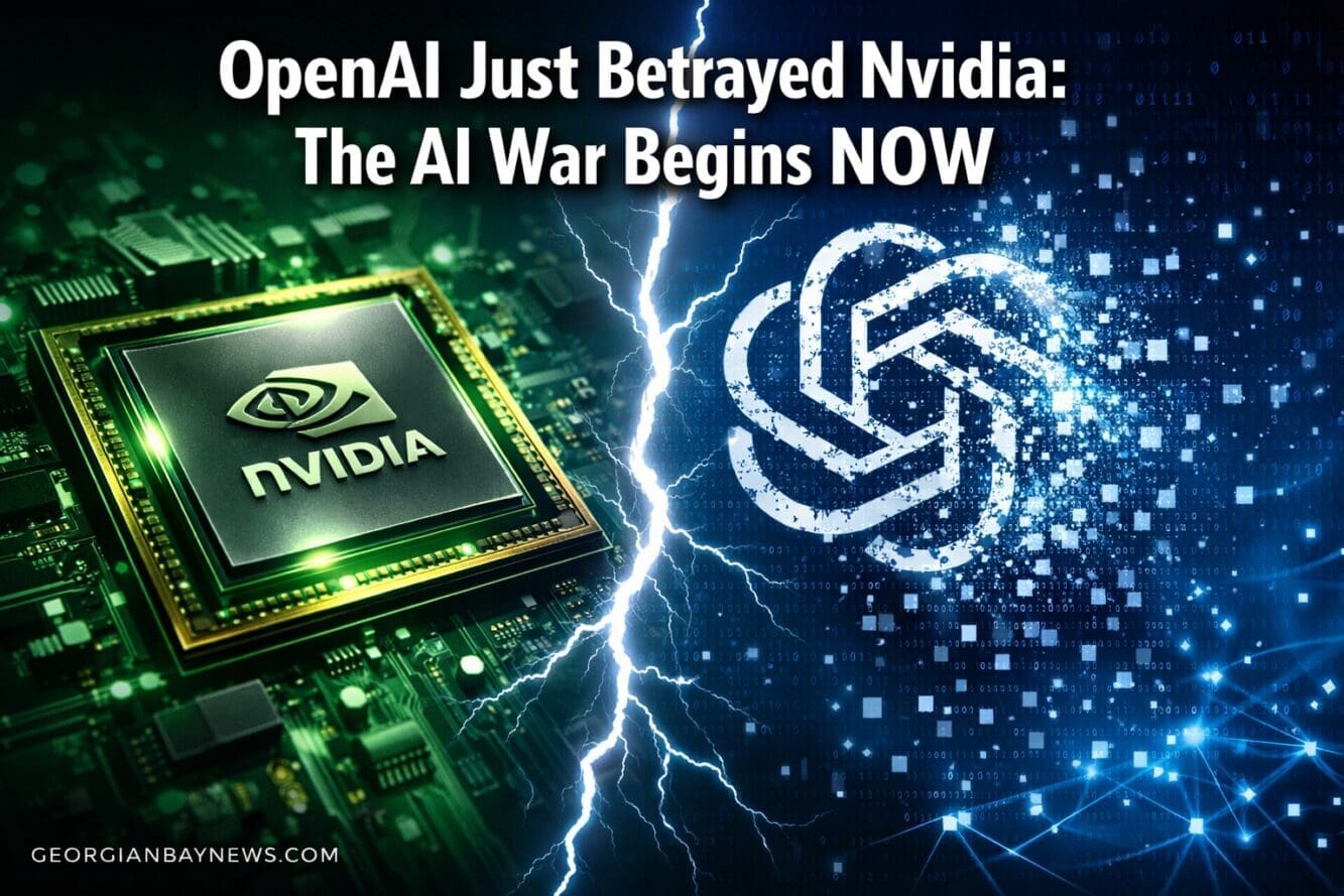 OpenAI Just Betrayed Nvidia: Julia McCoy says “The AI War Begins NOW”!